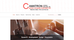 Desktop Screenshot of camatron.com